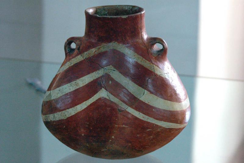 Painted pot