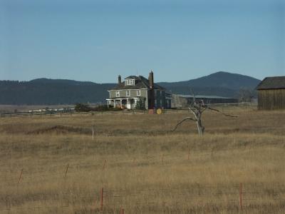Big house on the prairie
