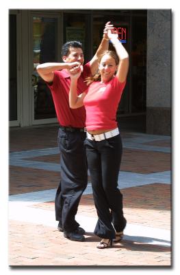 Latin Dance Demonstration - 6/28/2004