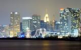 Baltimore Inner Harbor, nighttime