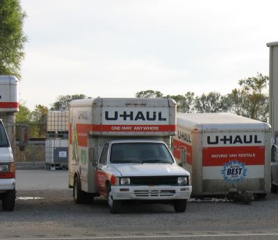 U is for U-haul