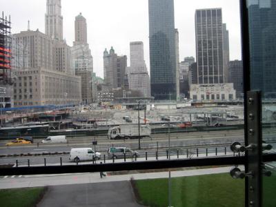 Ground Zero-former site of World Trade Center
