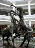 The fountain & sculpture  at Whiteleys