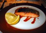 Grilled Norwegian salmon