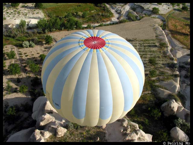 Our balloon has the capacity to carry twice as many people as it currently does