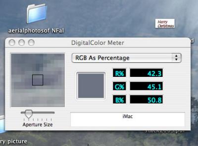 Mac new Digital Color Meter