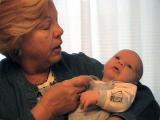 Gramma Sueholds Baby Mitchell(October 2004)JVC GRD93US MiniDV w/DSC