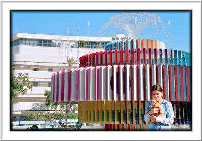 Strange fountain...