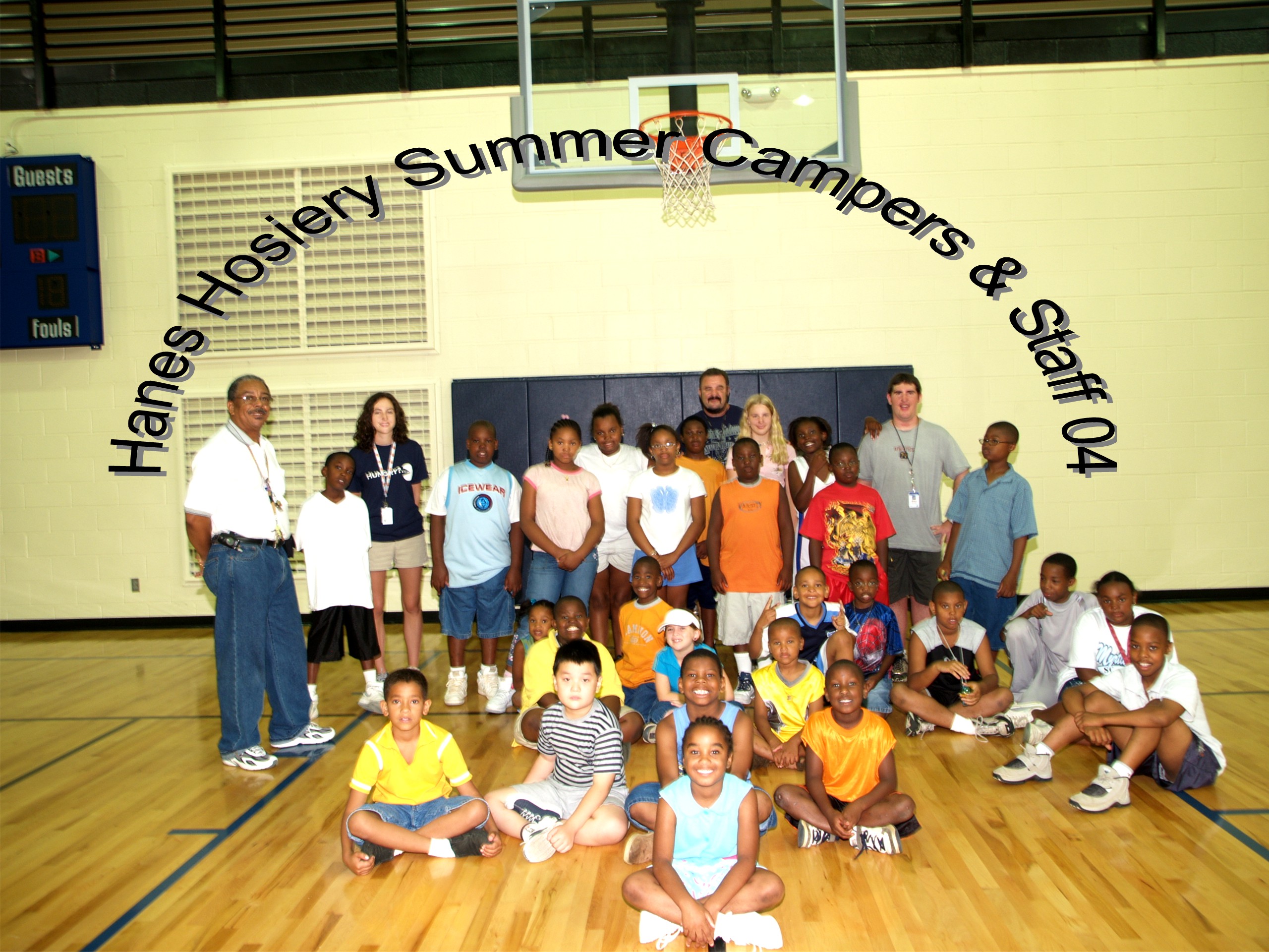 My kids and Staff