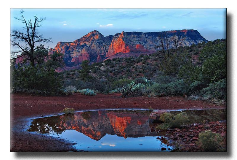 Red Rock Reflection