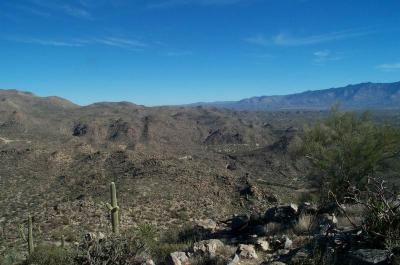 Views from Tortolita Mountain Range