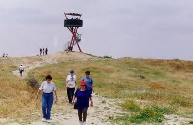 טיול לנחל הבשור - 1999 - המגדל - בתל שרוחן