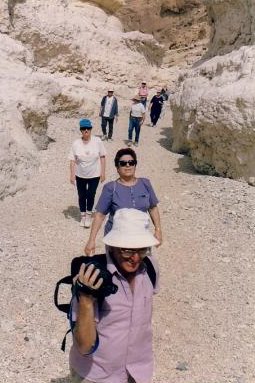 טיול החותרים למכתש הגדול - 1999