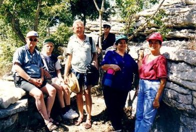 טיול קבוצתי (עם יגאל) מסע באבן - מאי 2000