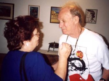 נירה ודבלה - ביום הולדתו ה 70 - אשקלון נוב' 2001