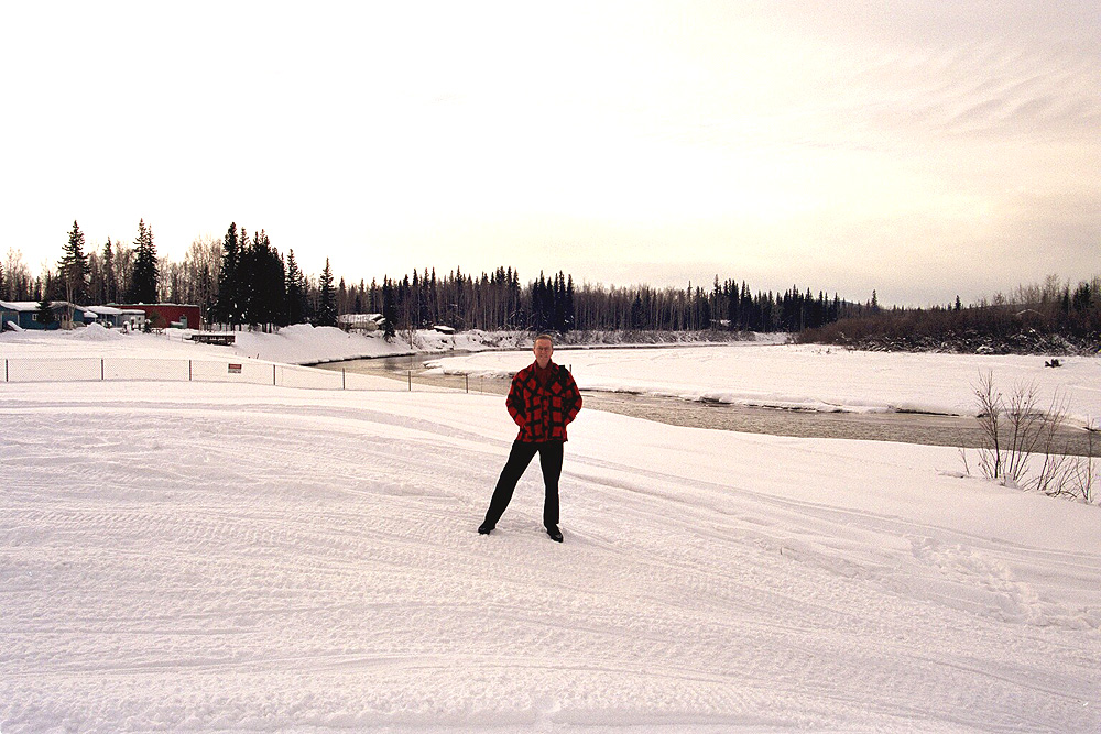 Chena River bank
