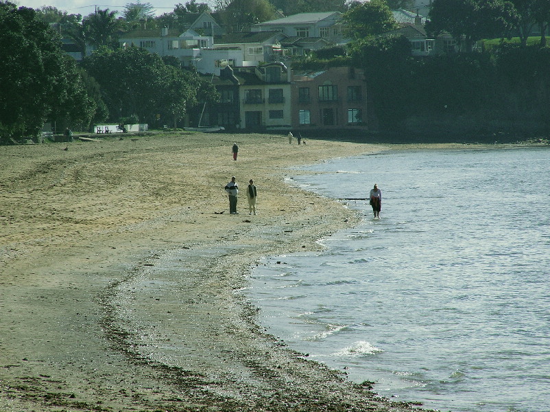 Winter beach