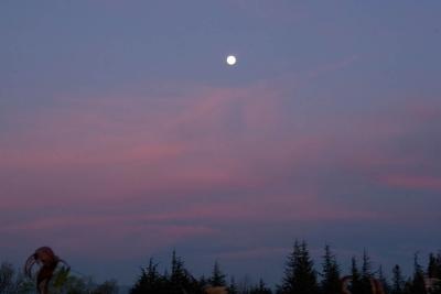 Sunset, Moonrise