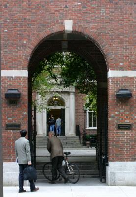 NYU Law School at Washington Square South near McDougal Street