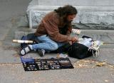 Bead Jewelry Craftsman in Washington Square Park