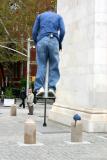 Pogo Stick Jumper at Washington Square Park
