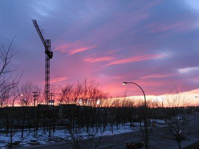 Sunset, Montreal