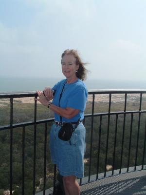 obx_15 - Cape Hatteras Light House - Me At Top