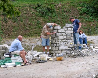 stone masons and supervisors