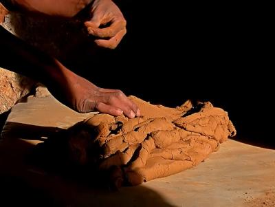 Preparation of the clay (2)