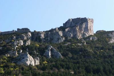 Peyrepertuse vu du nord