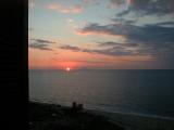 Stromboli at sunset