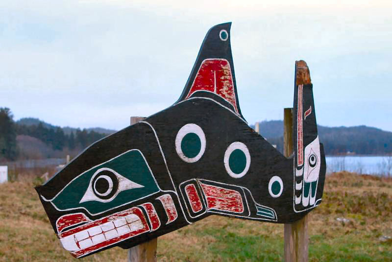 Whale Grave Marker