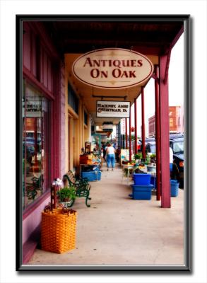 antiques on oak