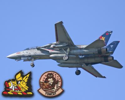 F-14 Tomcat of VF-11 (Red Rippers)