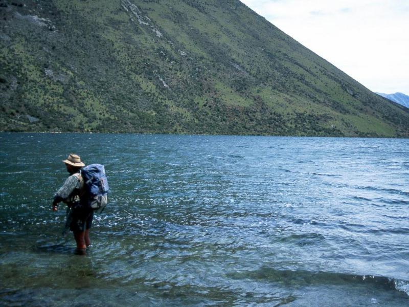 The Wind Comes Up On Lake Hawdon