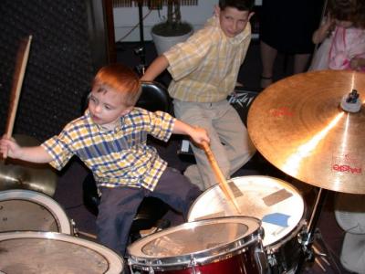 Drummer Boy Jared.