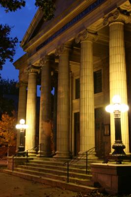 Karpeles Manuscript Library Museum at dawn