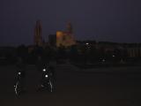 Abendstimmung Altstadt Gerona mit Kathedrale