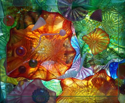 Chihuly glass ceiling