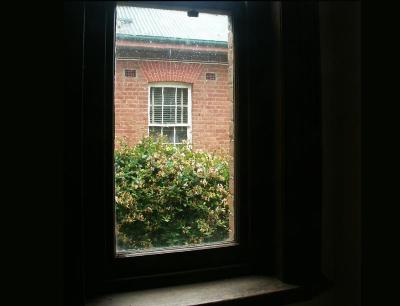 Through the court house window