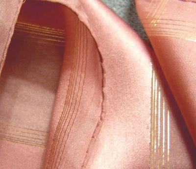 Pink Scarf detail