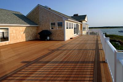 July 4 - Decks Done, Tile in Progress