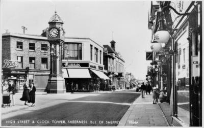 High.Street.& Clock.Tower Sheerness
