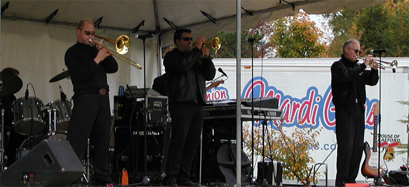 The Embers featuring the horns.