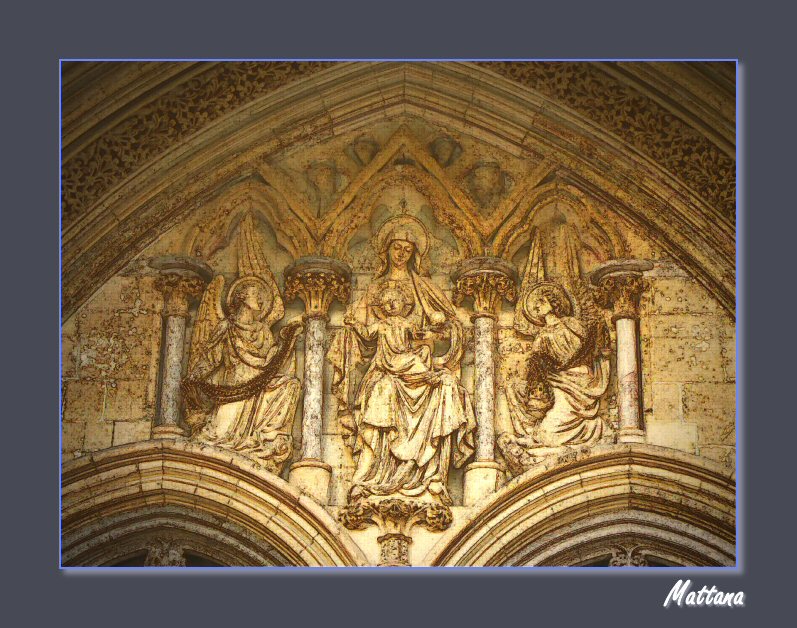 Tympanum, Salisbury Cathedral