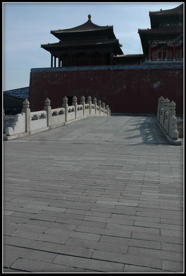 A gate in the forbidden city