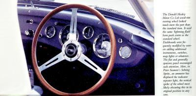 Bugeye Sprite steering wheel - factory offered