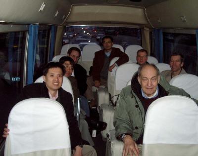 Sitting in traffic from the Beijing Airport