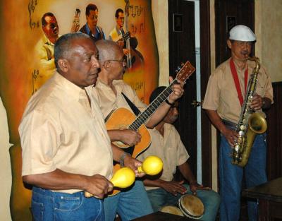 Band, Bacardi Factory, Santiago de Cuba