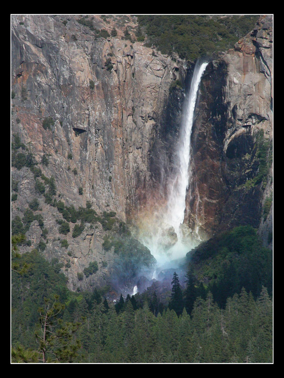 Bridalveil Falls Rainbow